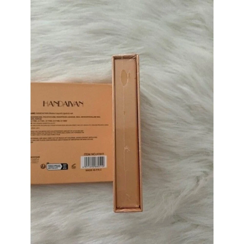 Handaiyan Matte Liquid Lipstick 6 piece set-different colors NIB